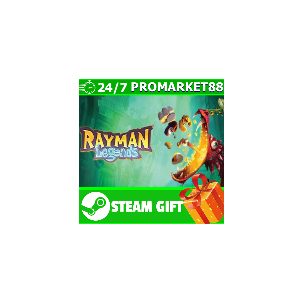 ⭐️ВСЕ СТРАНЫ+РОССИЯ⭐️ Rayman Legends Steam Gift
