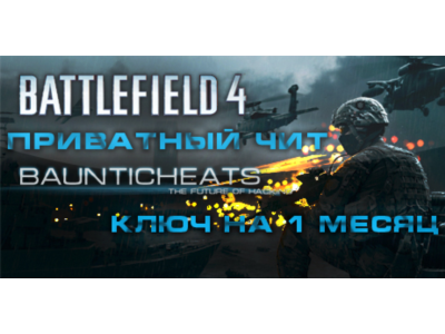 Battlefield 4 Hack by BauntiCheats (1 месяц)