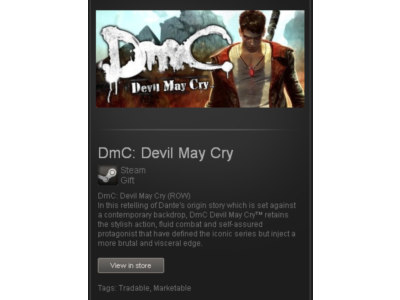 DmC: Devil May Cry - STEAM Gift - Region Free / ROW