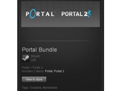 Portal Bundle - STEAM Gift - Region Free / ROW / GLOBAL
