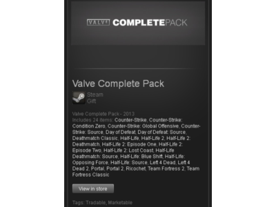 Valve Complete Pack - STEAM Gift - Region Free / ROW