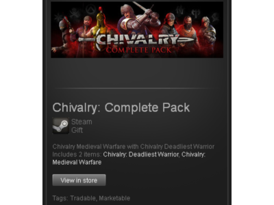 Chivalry Complete Pack - STEAM Gift - Region Free / ROW