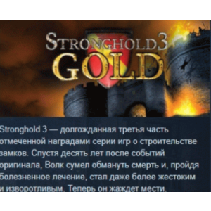 Stronghold 3 Gold STEAM KEY RU+CIS LICENSE