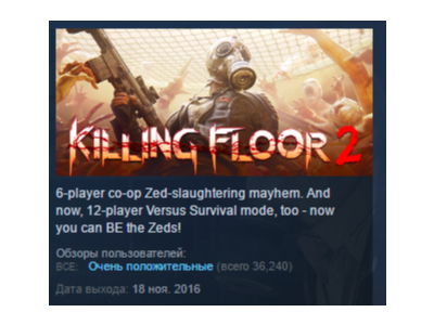 Killing Floor 2  STEAM KEY RU + CIS LICENSE