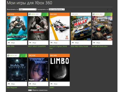 FIGHT NIGHT CHAMPION+5 игр xbox 360 (Перенос)