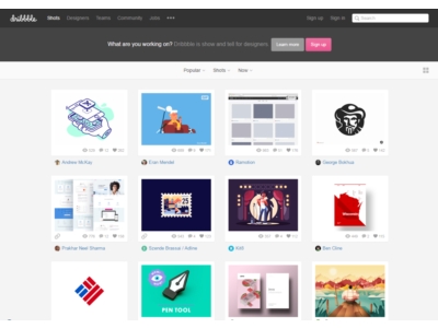 Инвайт (приглашение) на dribbble (Дриббл)