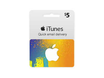 Itunes Gift Card $ 5 USA + Discounts