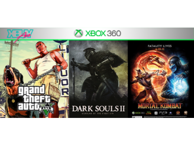 GTA 5 + MK9 + Dark Souls 2 | XBOX 360 | общий