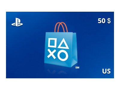 Подарочная карта PlayStation Network 50 долл. US