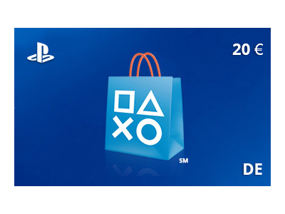Подарочная карта PlayStation Store 20 евро DE-регион
