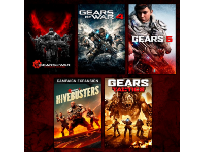 Gears of War 1, 4, 5 + Hivebusters 🛜 Онлайн ⌨️ Без ПО
