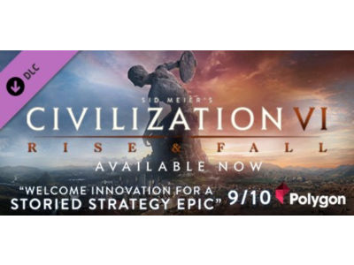 Sid Meier&acute;s Civilization VI - Rise and Fall (DLC) STEAM КЛЮЧ