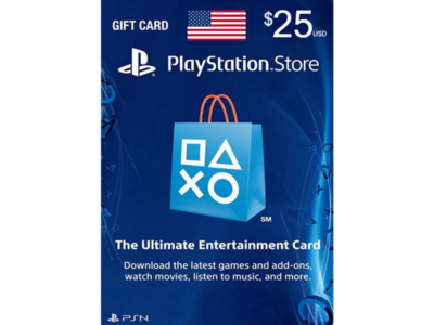 Playstation Network PSN $25 (USA) - без комиссии