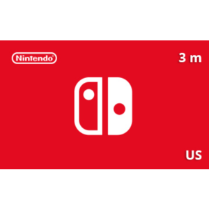 Nintendo Switch Online Gift Card 3 Months US-region