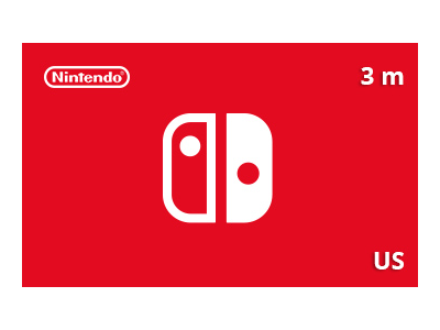 Nintendo Switch Online Gift Card 3 Months US-region