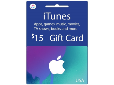 iTunes Gift Card $15 USA