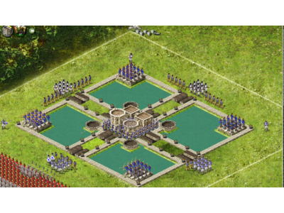 Stronghold Kingdoms attack of the wolf&acute;s castle 2