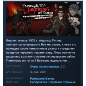 Through the Darkest of Times💎STEAM KEY РФ+СНГ ЛИЦЕНЗИЯ