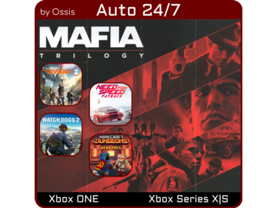 XBOX 24/7 Mafia Trilogy The Division 2 Need for Speed P