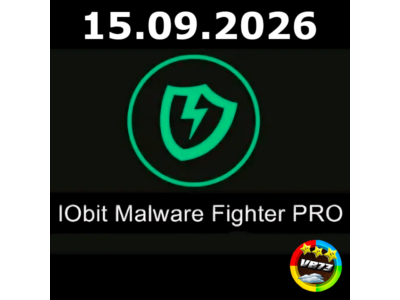 IObit Malware Fighter 13 Pro | License valid until September 15, 2026