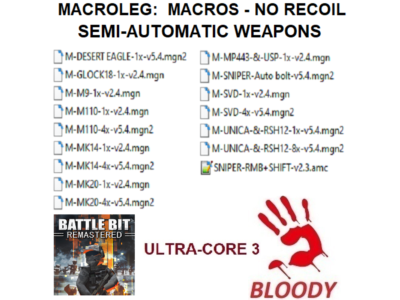 BattleBit remastered - макросы для bloody
