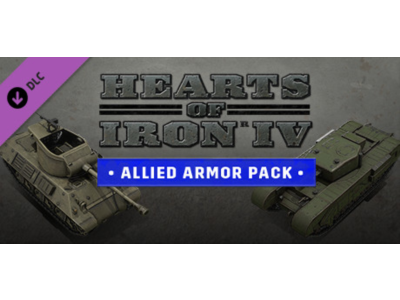 Hearts of Iron IV: Allied Armor Pack (DLC) 🔑STEAM KEY
