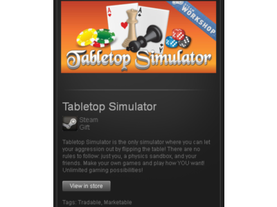 Tabletop Simulator - STEAM Gift - Region Free / ROW