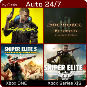 XBOX 24/7 Cyberpunk 2077 SpellForce III Reforced Comple
