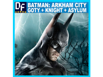 BATMAN: ARKHAM CITY GOTY+KNIGHT+ASYLUM・STEAM АККАУНТ・PC