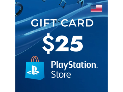 PLAYSTATION NETWORK CARD (PSN) 25$ US (ONLY USA ACC)