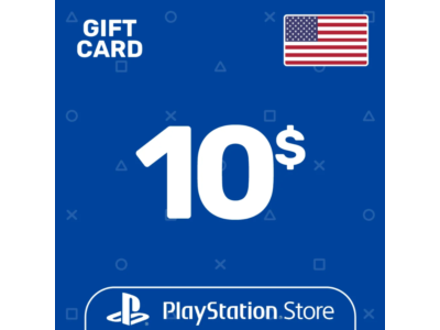 PLAYSTATION NETWORK CARD (PSN) 10$ US (ONLY USA ACC)