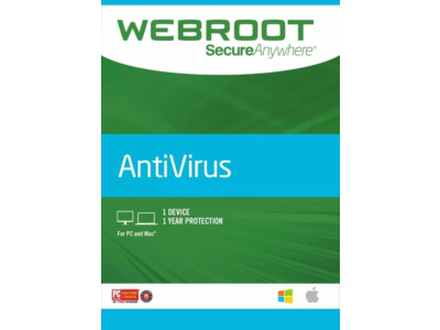 Webroot SecureAnywhere AntiVirus  to  12.30.2026  /1 рс