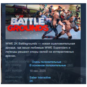 WWE 2K BATTLEGROUNDS STEAM KEY ЛИЦЕНЗИЯ СТИМ КЛЮЧ