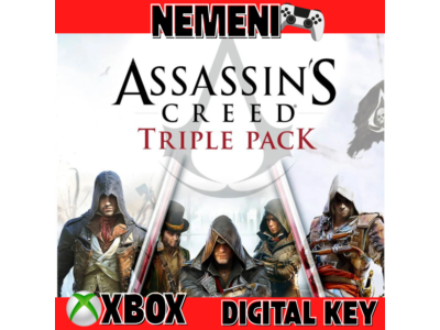 ASSASSIN´S CREED TRIPLE PACK XBOX ONE KEY