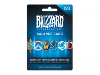 💎 Battle.net 20 USD Подарочная Карта Blizzard 💎