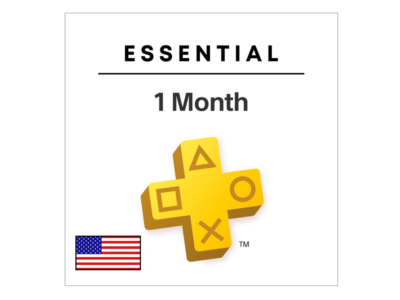 PlayStation Plus (PS PLUS) Essential - 1 месяц (США)