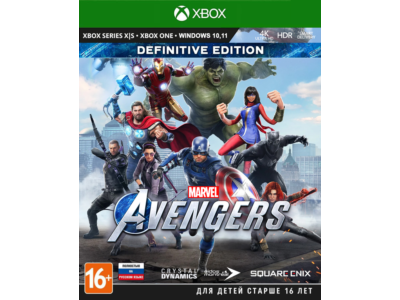 Мстители Marvel Definitive издание XBOX / ПК Ключ🔑+RUS