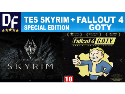 TES V: Skyrim Special + Fallout 4 GOTY [STEAM аккаунт]