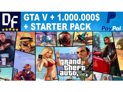 GTA V Premium +💲1.000.000+АВТО,ДОМ,ОРУЖИЕ✔+ПОЧТА