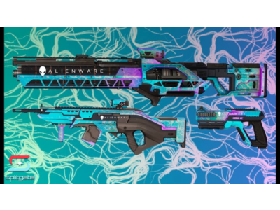 Splitgate Alienware Weapon 💥 STEAM KEY IN-GAME DLC 🌐
