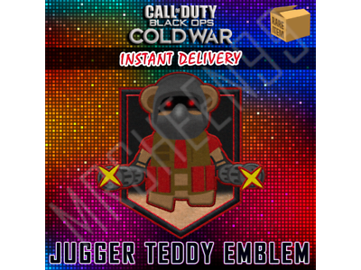 ✅ Call of Duty: Black Ops Cold War Jugger-Teddy Emblem