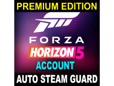 FORZA HORIZON 5・PREMIUM・STEAM АККАУНТ・AUTO STEAM GUARD