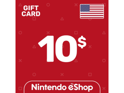 Nintendo eShop Gift Card 10 USD US-region (Моментально)