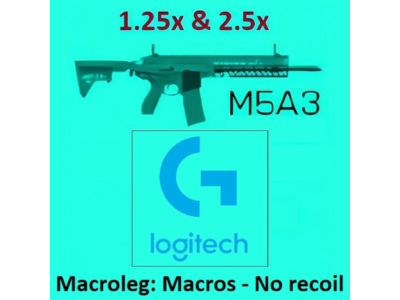 Battlefield 2042 - M5A3-1.25, 2.5x, скрипт для logitech