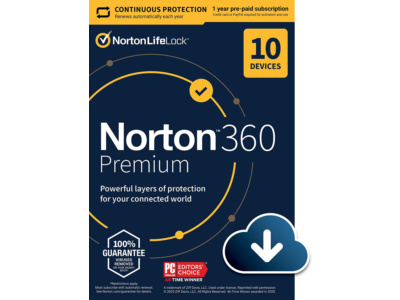 Norton 360 Premium  10 devices / 1 год (Global)