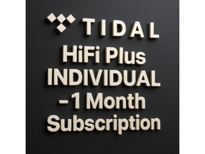 🎻TIDAL HiFi PLUS ИНДИВИДУАЛЬНЫЙ 1 МЕСЯЦ★ЛИЧНЫЙ АККАУНТ