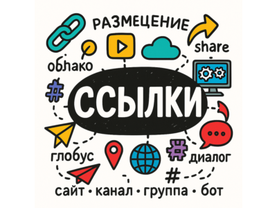 🚀 Posting links to a website, channel, group, bot, etc