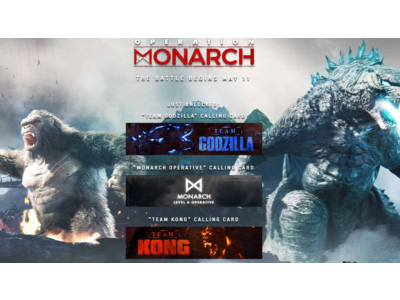 Call of Duty Warzone - Godzilla vs. Kong Calling Cards
