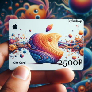 🎟📱Подарочная карта Apple 2500руб (код AppStore 2500)