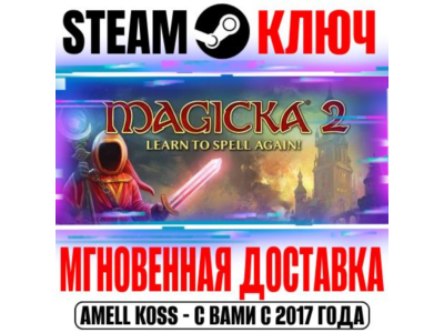 ⚫️Magicka 2 Deluxe Edition (+8 DLC) Steam Ключ РФ+СНГ